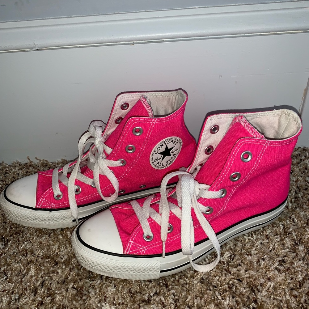 Hot Pink Converse